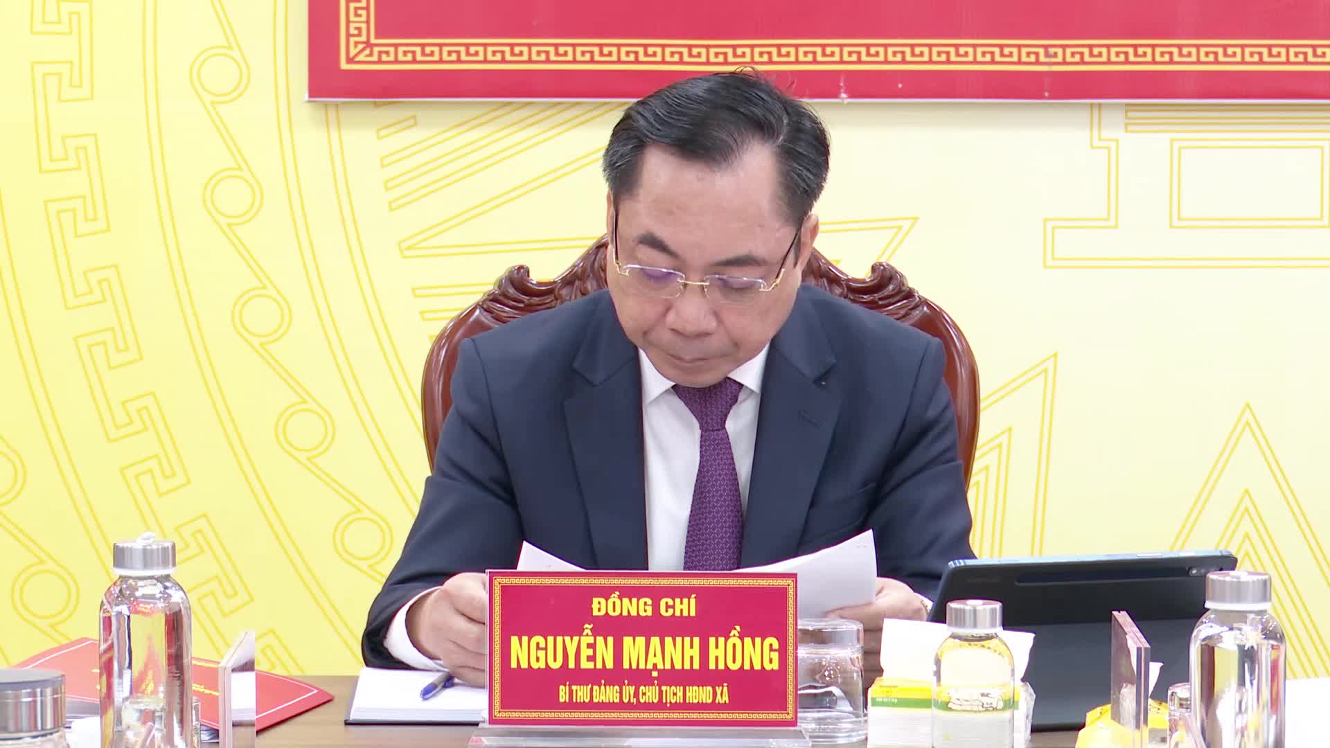 BAN CHẤP HÀNH ĐẢNG BỘ XÃ HẠ BẰNG BẦU BỔ SUNG ỦY VIÊN BAN THƯỜNG VỤ ĐẢNG ỦY XÃ NHIỆM KỲ 2025 – 2030