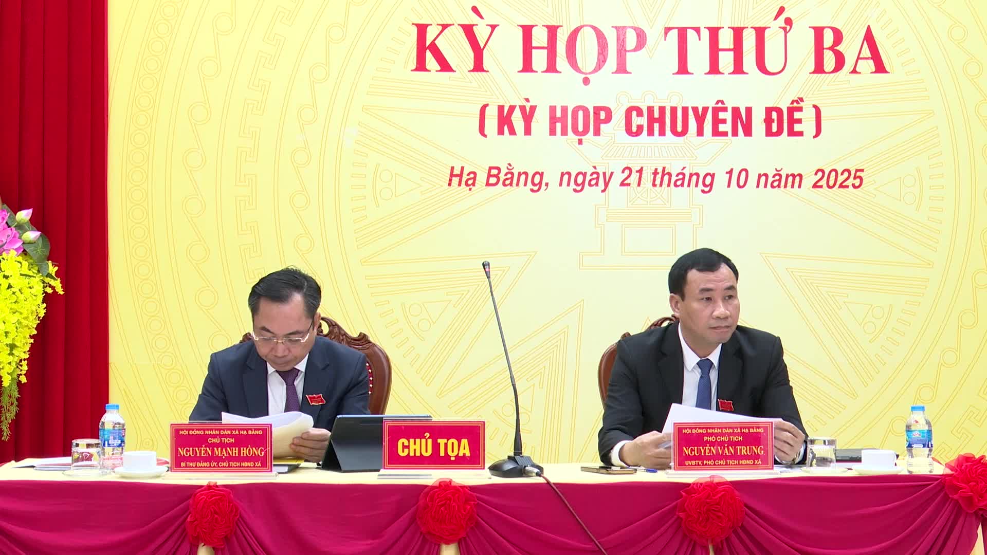 Xã Hạ Bằng có Tân Phó Chủ tịch UBND xã