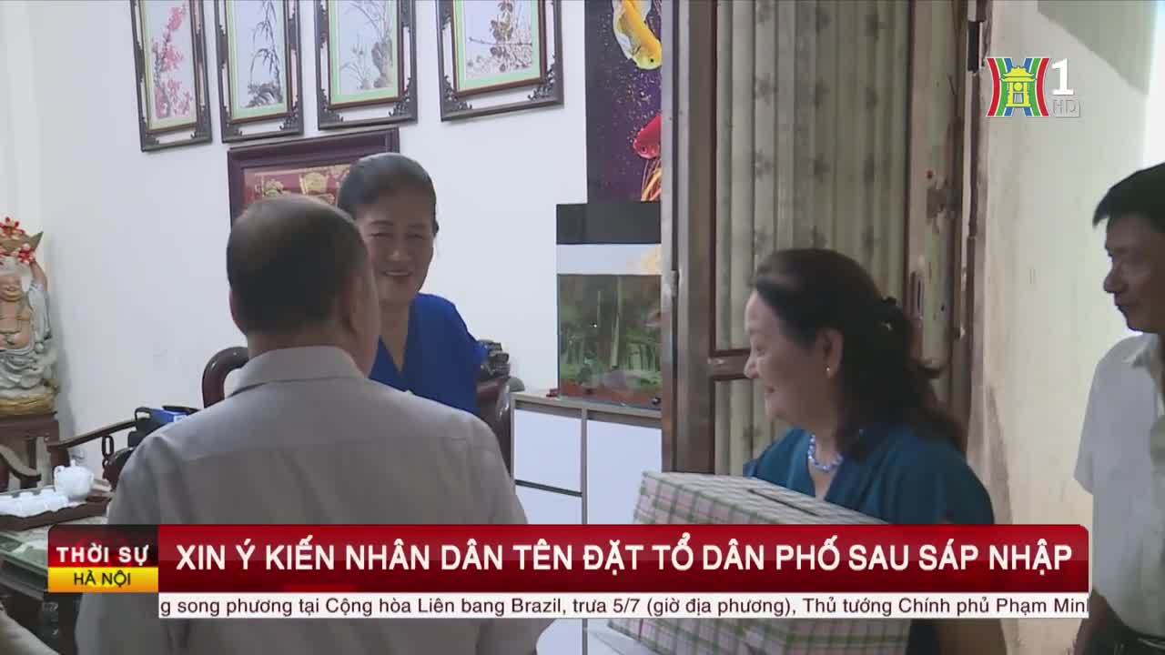 Phường Vĩnh Tuy xin ý kiến nhân dân đặt tên tổ dân phố sau sáp nhập