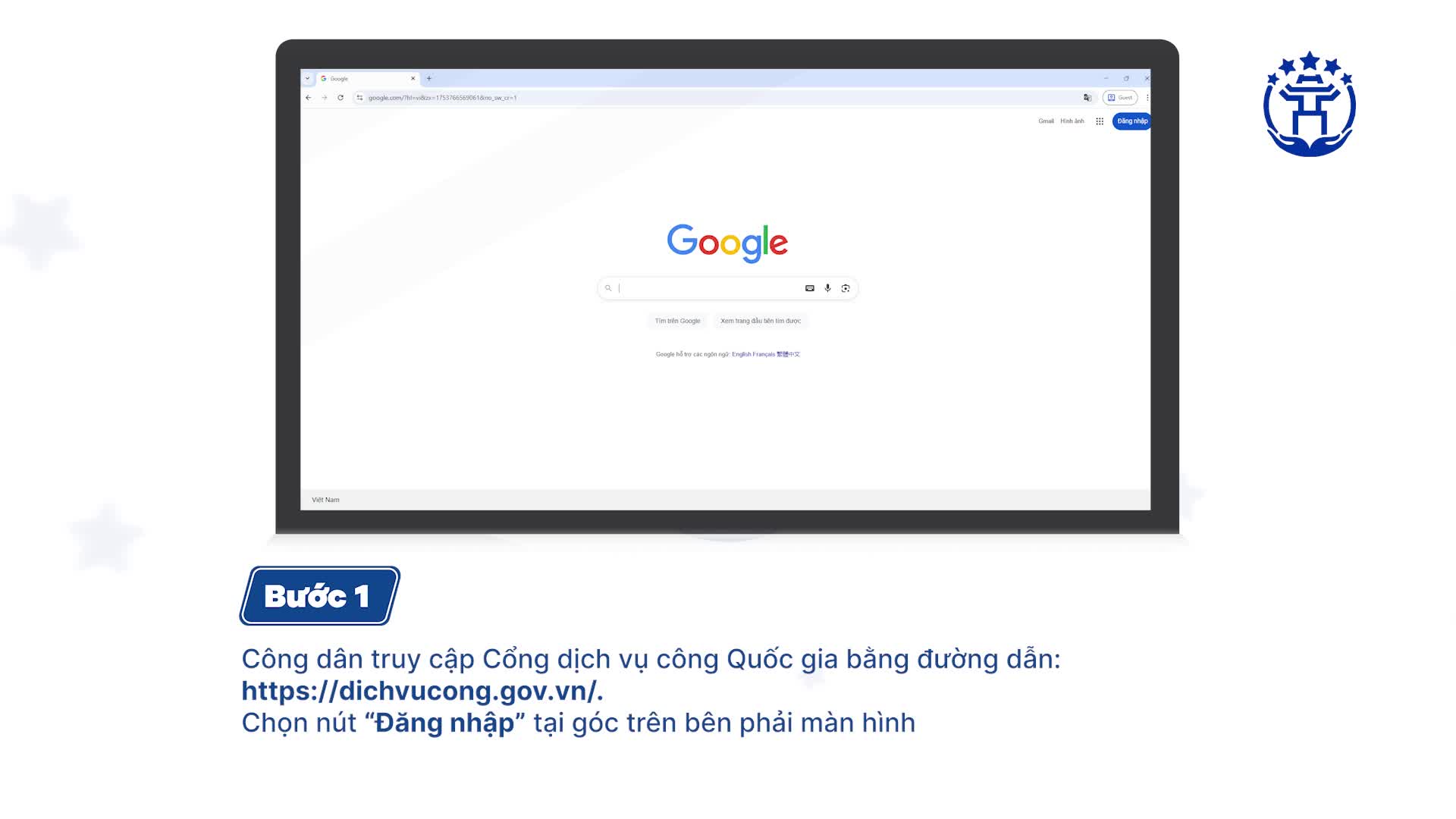 Hướng dẫn người dân làm thủ tục 