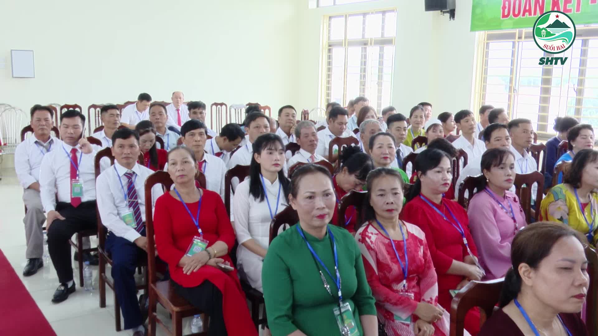 Đại hội đại biểu Hội Nông dân xã Suối Hai lần thứ I, nhiệm kỳ 2025 - 2030