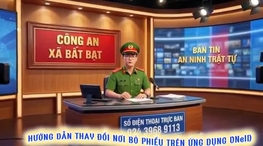 Hướng dẫn thay đổi nơi bỏ phiếu trên ứng dụng VNeID