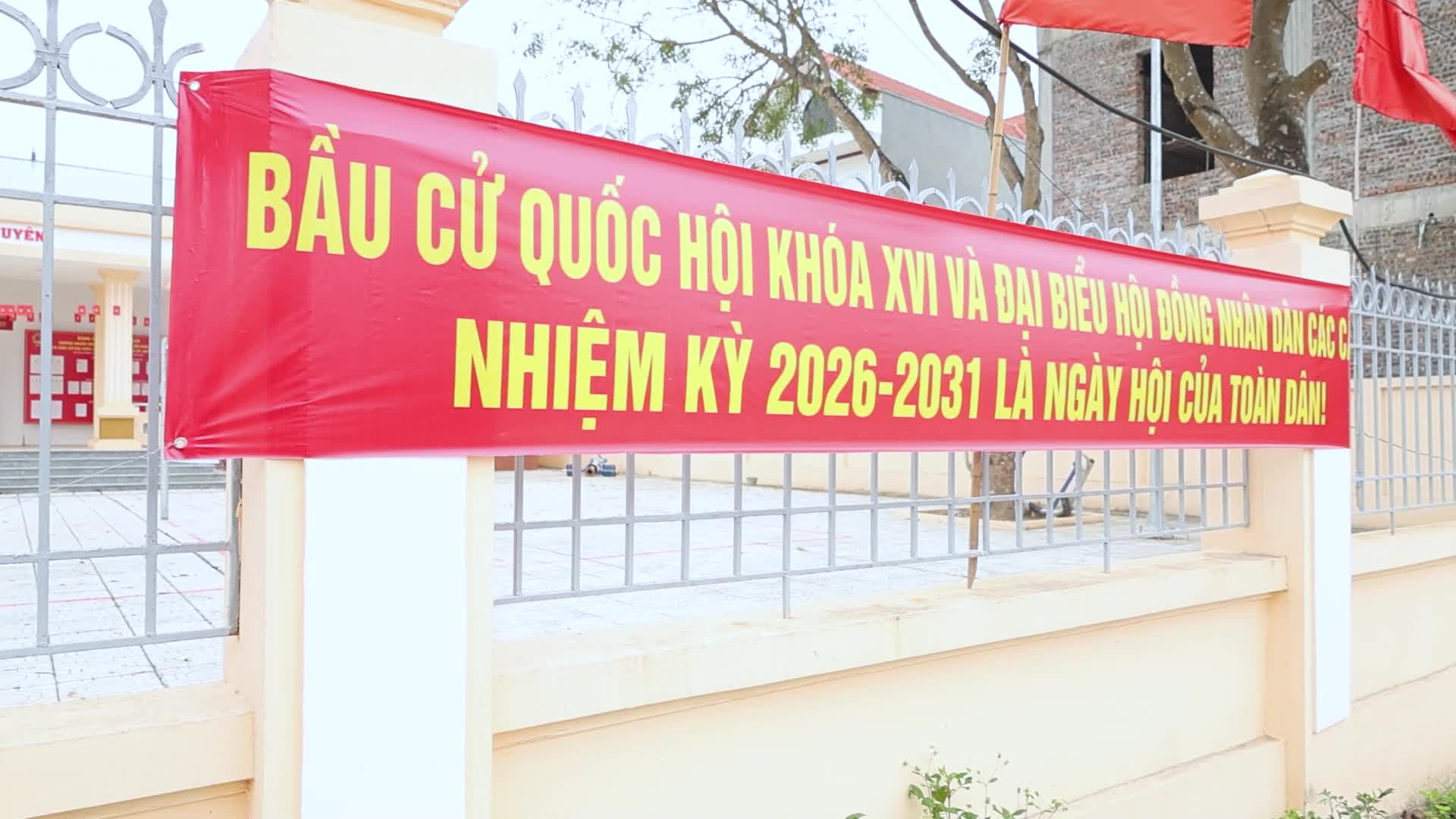 Rực rỡ cờ hoa, Đại Xuyên chuẩn bị cho ngày hội lớn của non sông.