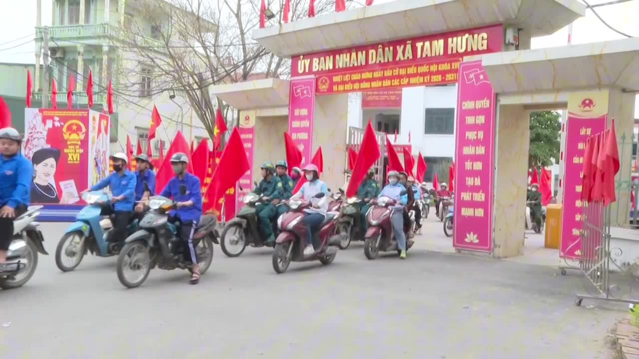 Tam Hưng sẵn sàng chào mừng Ngày hội non sông