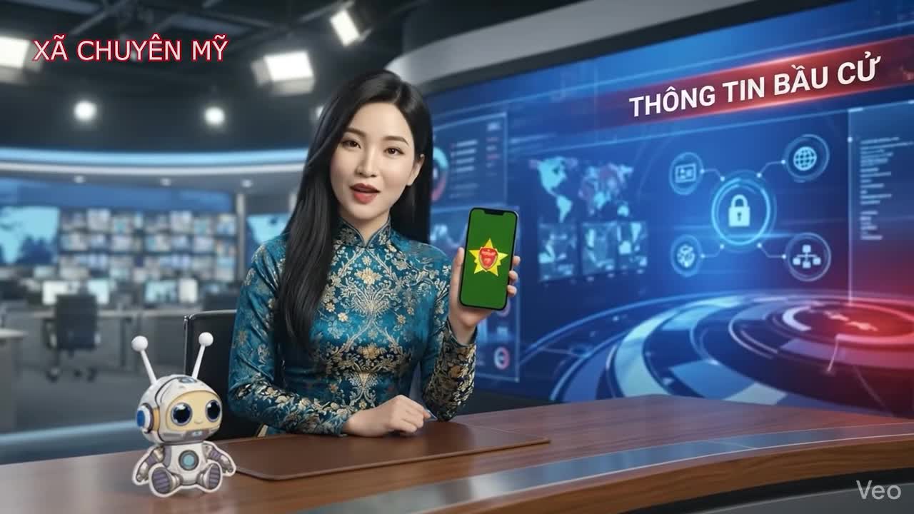 Chuyên Mỹ: Hướng dẫn người dân tra cứu và cập nhật thông tin khu vực bỏ phiếu và danh sách người ứng cử trên VNeID