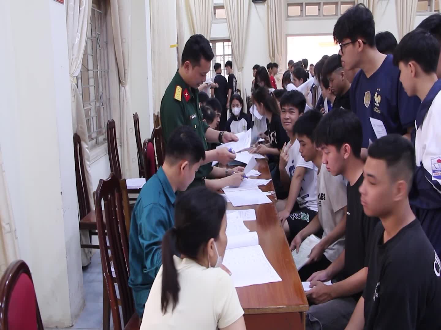 Tin truyền hình : Phú Nghĩa hoàn thành công tác đăng ký nghĩa vụ quân sự, dân quân tự vệ năm 2026