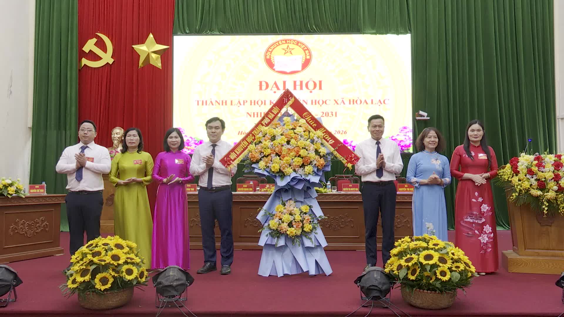 Đại hội thành lập Hội Khuyến học xã Hòa Lạc nhiệm kỳ 2026 - 2031