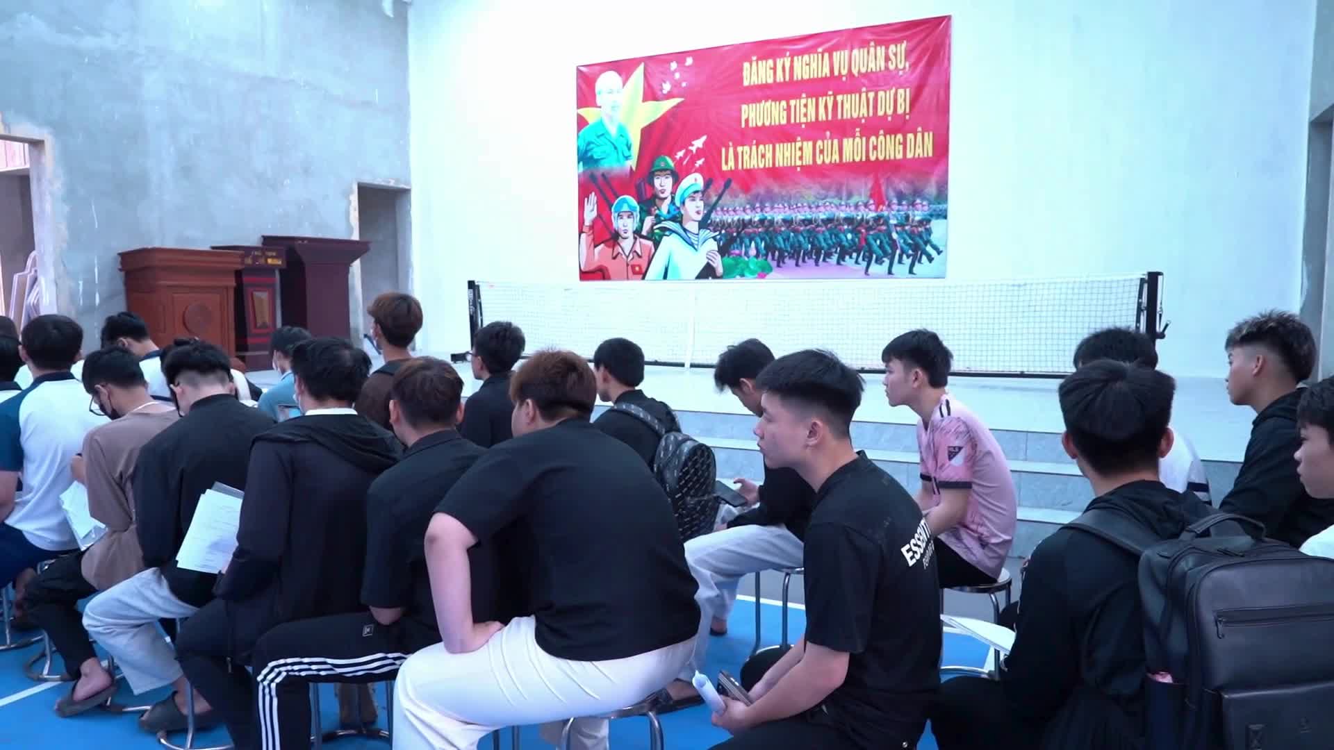 Phường Chương Mỹ thực hiện đăng ký nghĩa vụ quân sự năm 2026