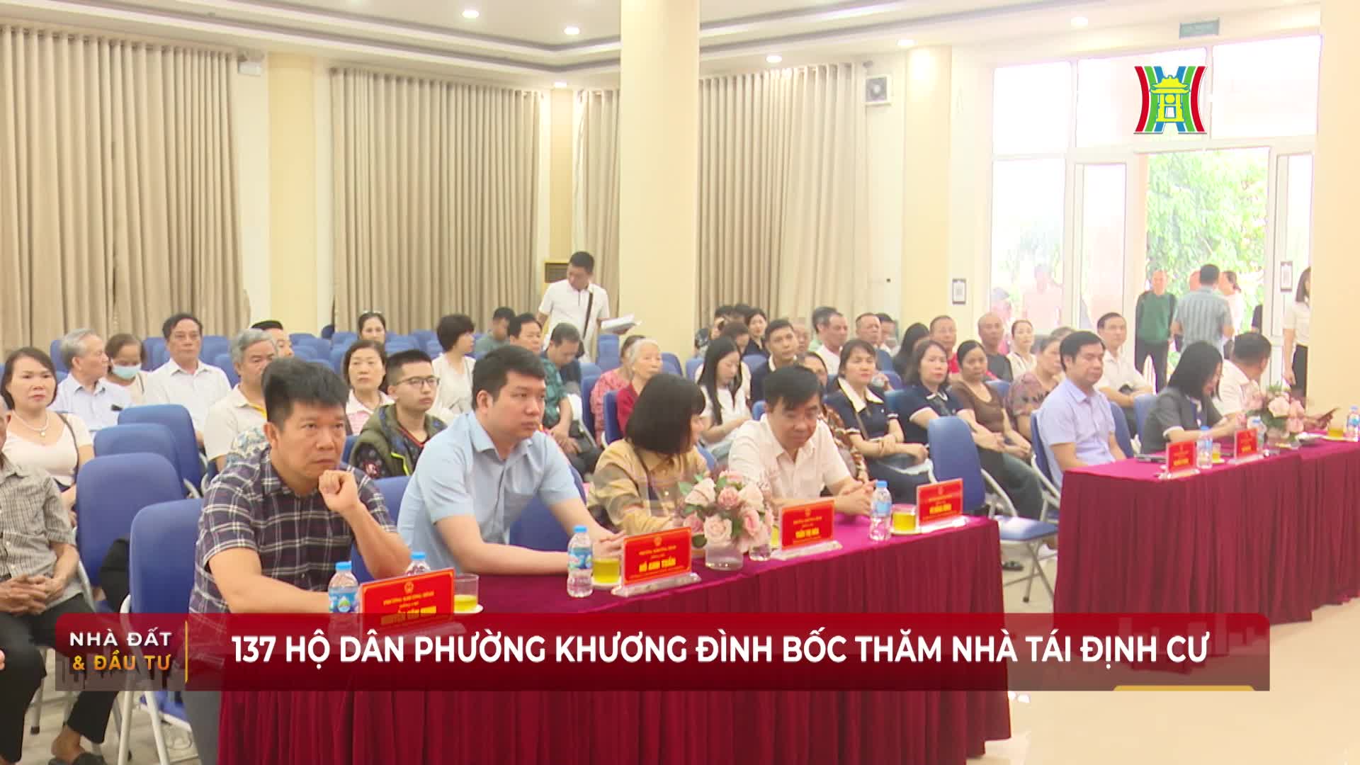 137 hộ dân phường Khương Đình bốc thăm nhà tái định cư