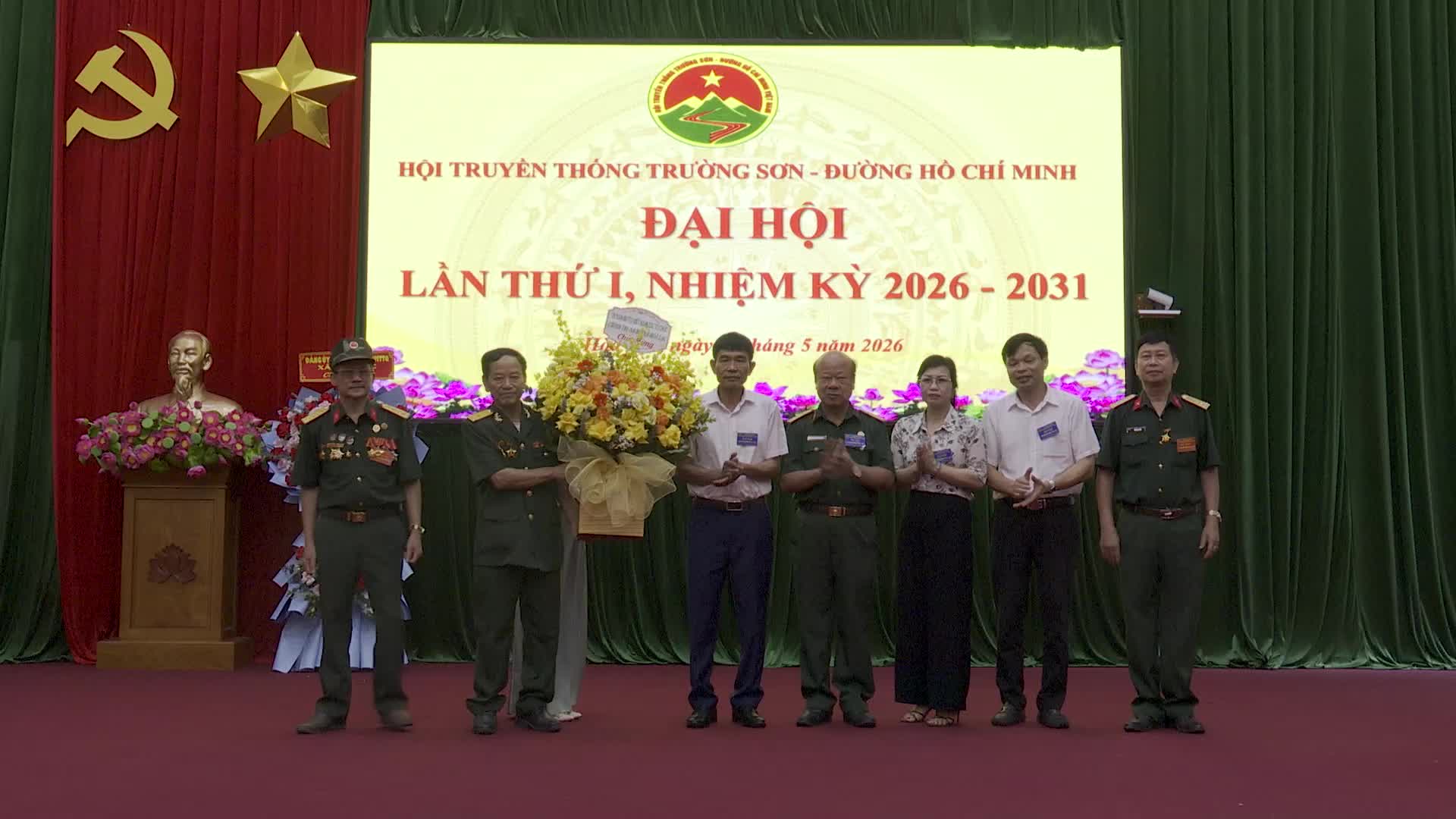 Đại hội Hội Truyền thống Trường Sơn - Đường Hồ Chí Minh xã Hòa Lạc lần thứ I, nhiệm kỳ 2026 - 2031 thành công tốt đẹp