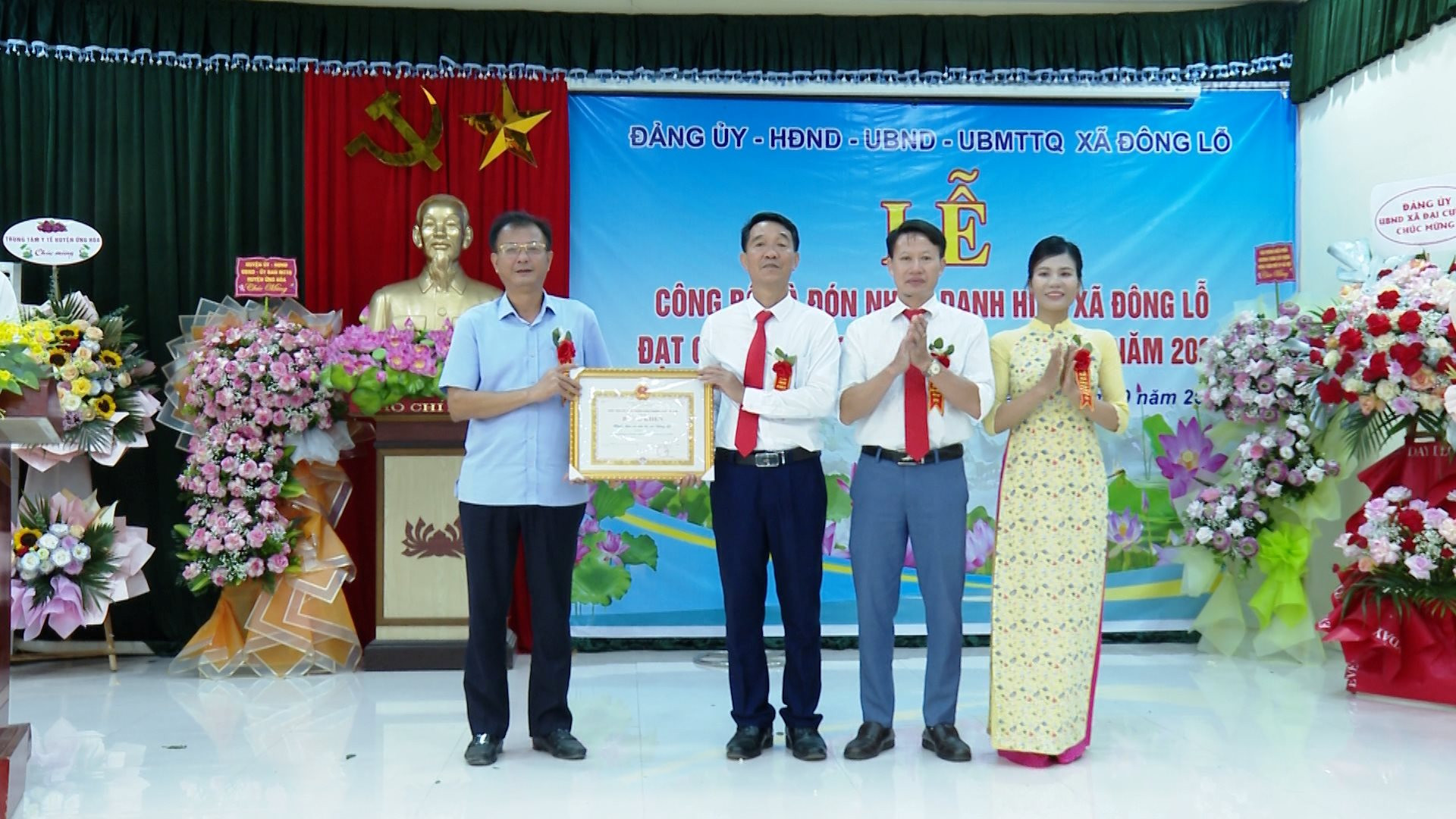 Xã Đông Lỗ (huyện Ứng Hòa) đạt chuẩn nông thôn mới nâng cao- Ảnh 2.