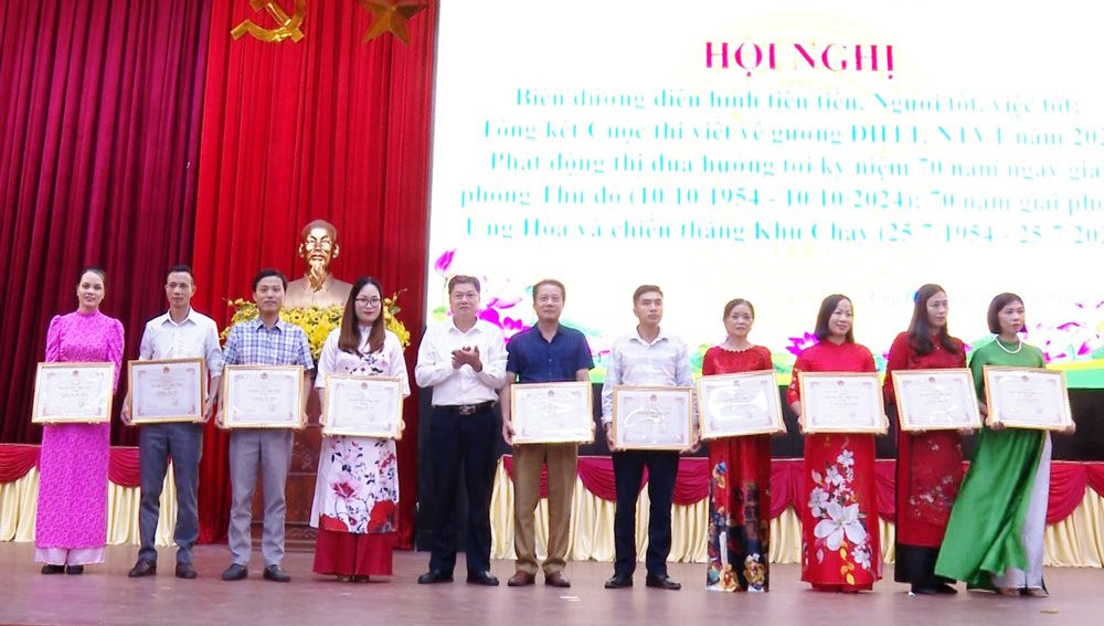 Ứng Hòa tổng kết Cuộc thi viết về điển hình tiên tiến, người tốt, việc tốt năm 2023- Ảnh 3.