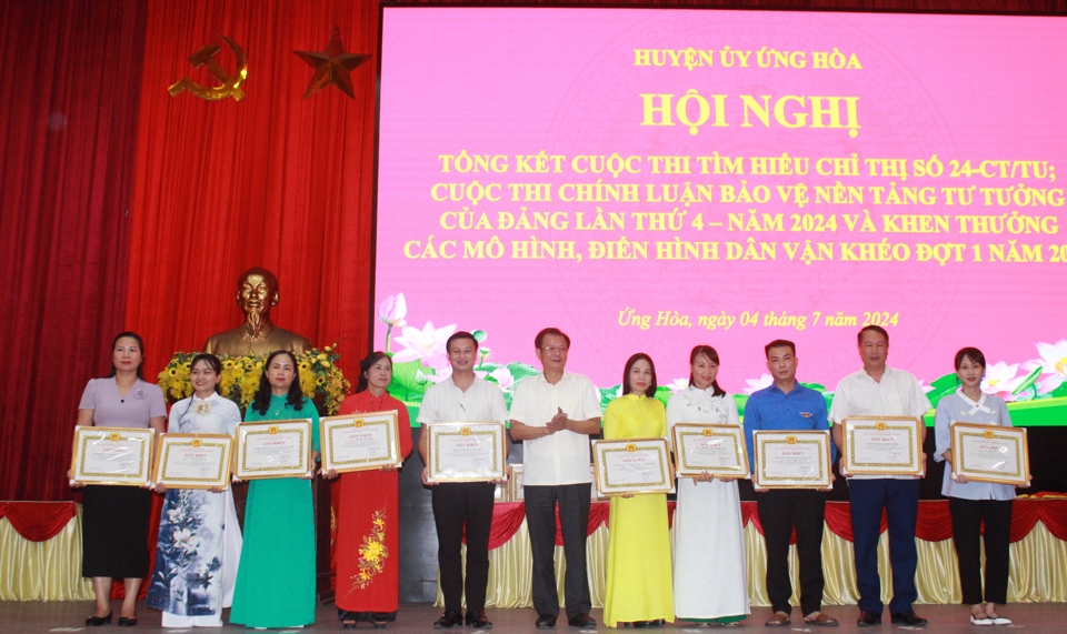 C:\Users\Admin\Desktop\HUYỆN ỦY - UBND HUYỆN\Huyện ủy Ứng Hòa biểu dương khen thưởng 57 tập thể, cá nhân tiêu biểu đạt thành tích trong 2 cuộc thi và các mô hình dân vận khéo tiêu biểu..jpg