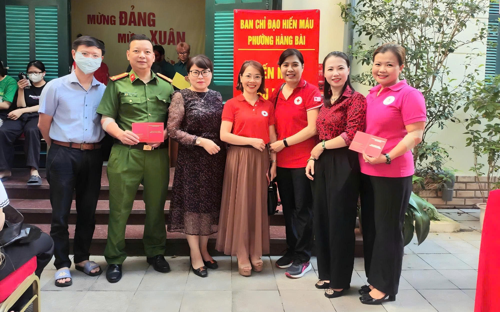 HỘI CHỮ THẬP ĐỎ PHƯỜNG TỔ CHỨC NGÀY HỘI HIẾN MÁU TÌNH NGUYỆN NĂM 2024