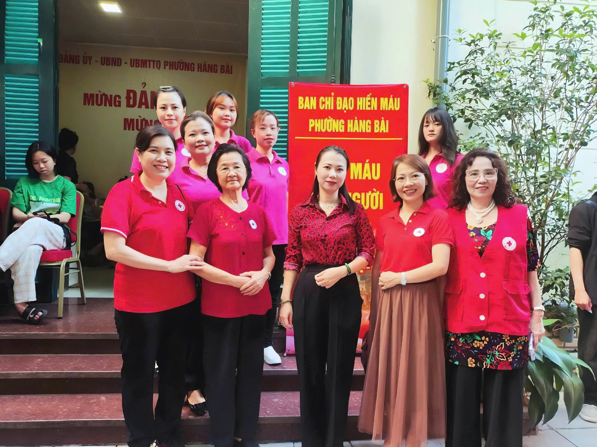 HỘI CHỮ THẬP ĐỎ PHƯỜNG TỔ CHỨC NGÀY HỘI HIẾN MÁU TÌNH NGUYỆN NĂM 2024- Ảnh 3.