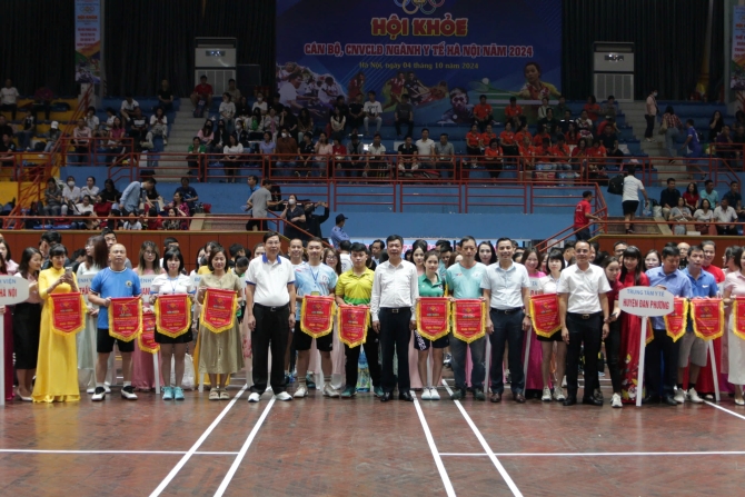 Gần 3.000 vận động viên tham gia Hội khỏe ngành Y tế Hà Nội năm 2024- Ảnh 2.