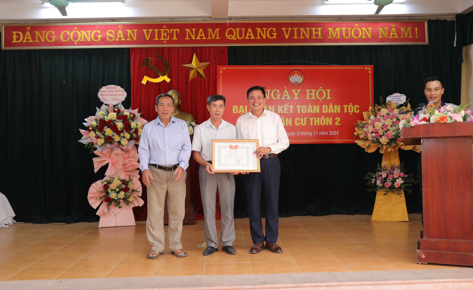 Ngày Hội Đại Đoàn kết dân tộc khu dân cư Thôn 2 xã Song Phương- Ảnh 9.