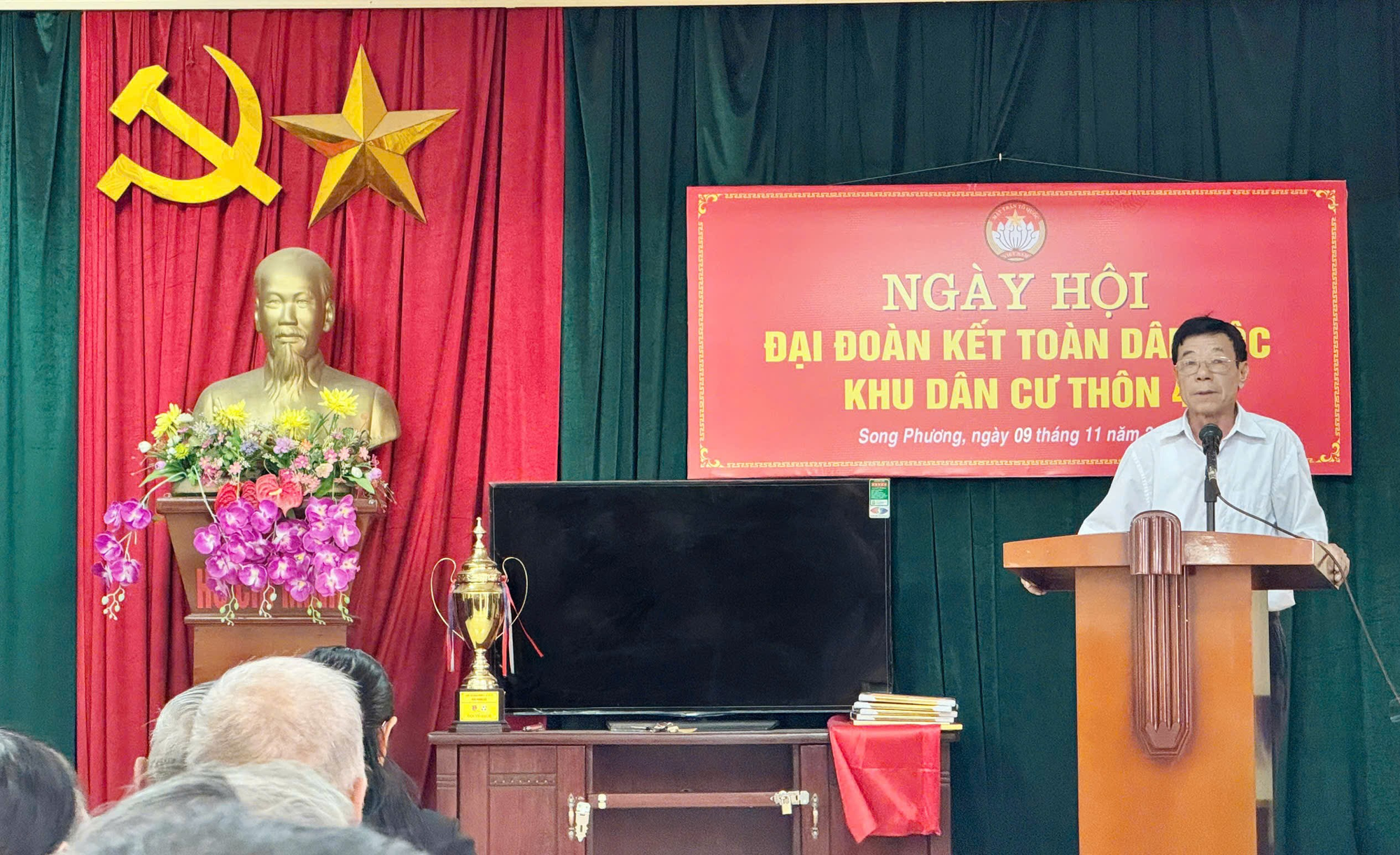 Ngày Hội Đại Đoàn kết Thôn 4 xã Song Phương- Ảnh 2.