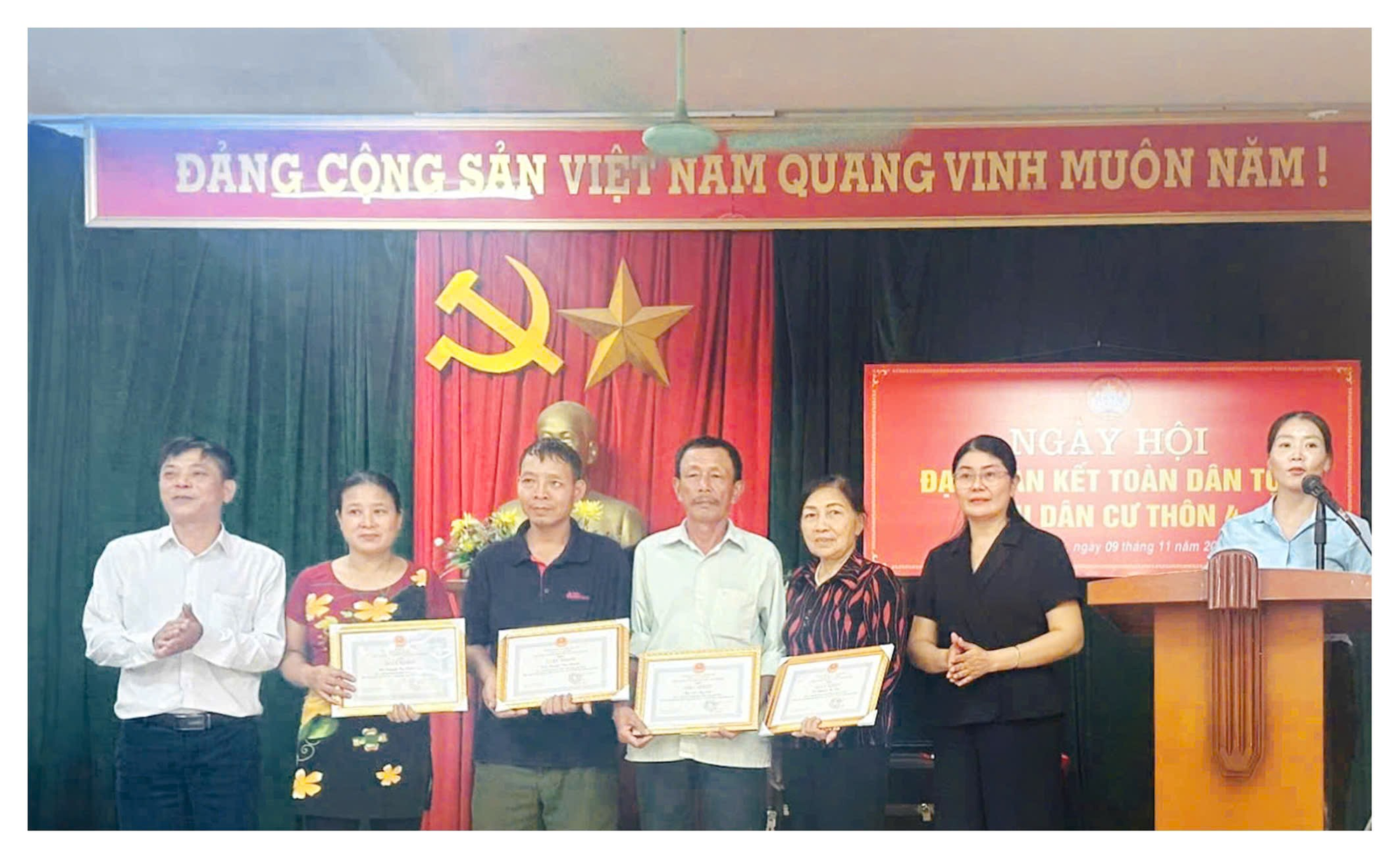 Ngày Hội Đại Đoàn kết Thôn 4 xã Song Phương- Ảnh 5.