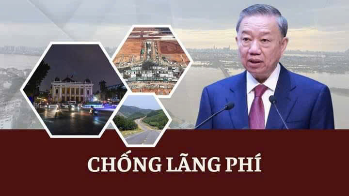 BÀI VIẾT "CHỐNG LÃNG PHÍ" CỦA TỔNG BÍ THƯ TÔ LÂM- Ảnh 1.