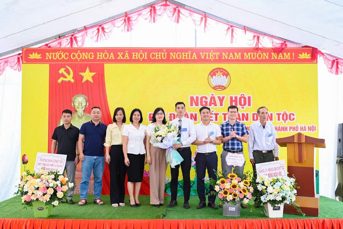 Ngày Hội Đại Đoàn kết toàn Dân tộc khu dân cư Thôn 5 xã Song Phương- Ảnh 5.