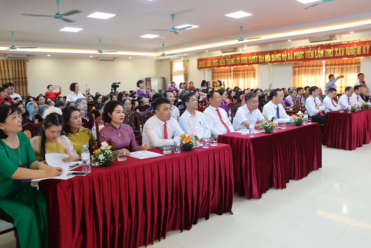 Xã Phúc Tiến tổ chức kỷ niệm 42 năm ngày Nhà giáo Việt Nam và đón Bằng công nhận trường Tiểu học đạt chuẩn Quốc gia mức độ 2.- Ảnh 4.