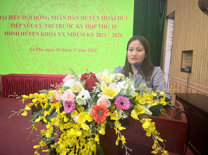 Chùm tin: Các tổ Đại biểu HĐND huyện tiếp xúc cử tri tại các xã, thị trấn trước kỳ họp thứ 15 HĐND huyện- Ảnh 4.