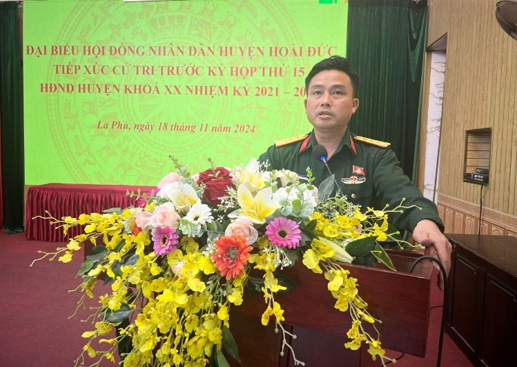 Chùm tin: Các tổ Đại biểu HĐND huyện tiếp xúc cử tri tại các xã, thị trấn trước kỳ họp thứ 15 HĐND huyện- Ảnh 6.