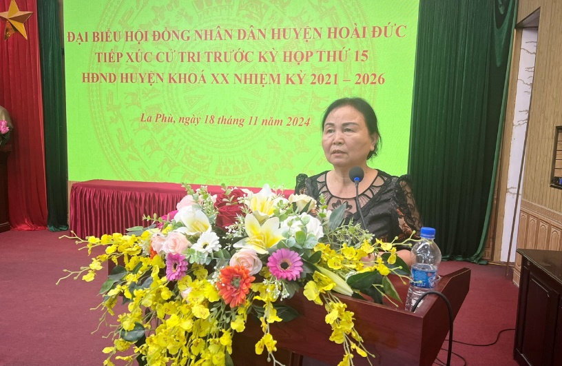Chùm tin: Các tổ Đại biểu HĐND huyện tiếp xúc cử tri tại các xã, thị trấn trước kỳ họp thứ 15 HĐND huyện- Ảnh 8.