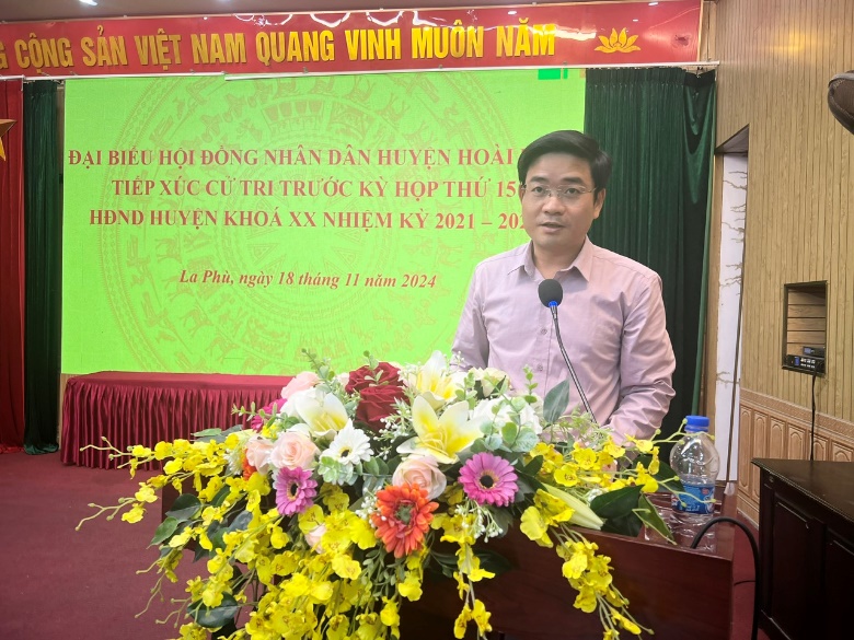 Chùm tin: Các tổ Đại biểu HĐND huyện tiếp xúc cử tri tại các xã, thị trấn trước kỳ họp thứ 15 HĐND huyện- Ảnh 9.