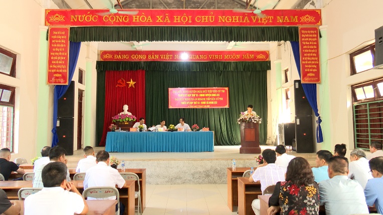 Chùm tin: Các tổ Đại biểu HĐND huyện tiếp xúc cử tri tại các xã, thị trấn trước kỳ họp thứ 15 HĐND huyện- Ảnh 10.