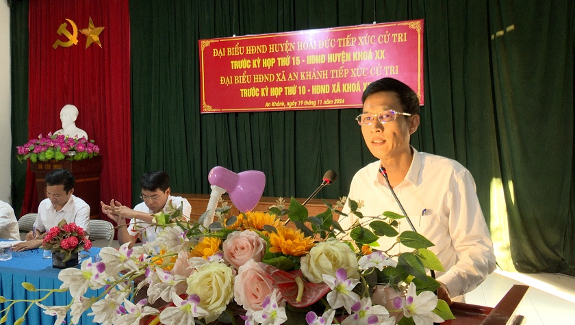 Chùm tin: Các tổ Đại biểu HĐND huyện tiếp xúc cử tri tại các xã, thị trấn trước kỳ họp thứ 15 HĐND huyện- Ảnh 15.