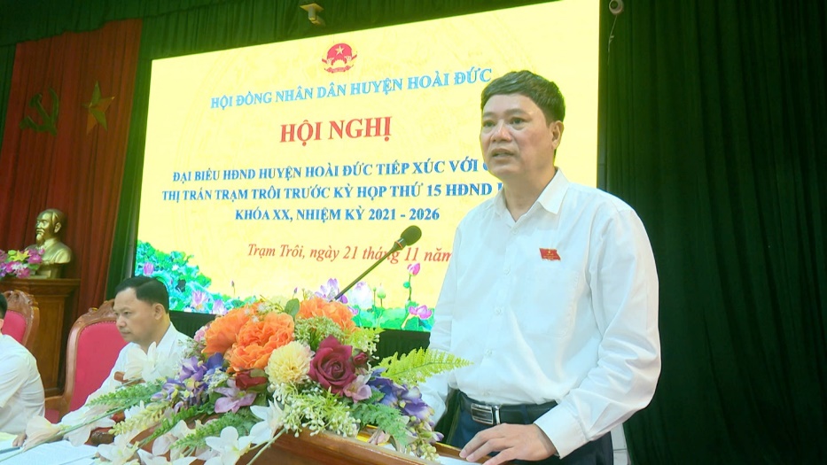 Chùm tin: Các tổ Đại biểu HĐND huyện tiếp xúc cử tri tại các xã, thị trấn trước kỳ họp thứ 15 HĐND huyện- Ảnh 31.