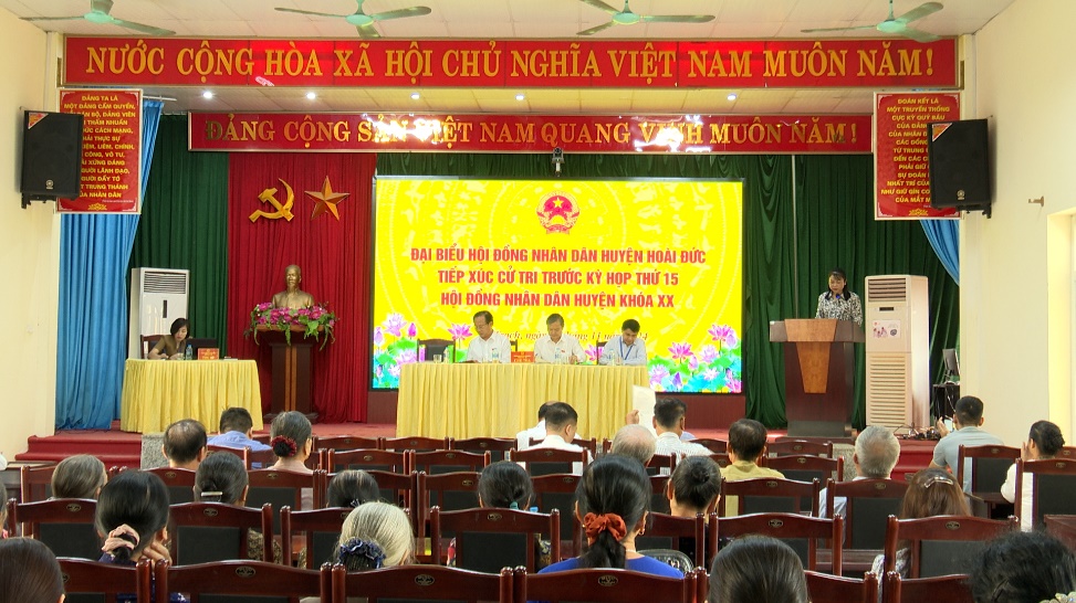 Chùm tin: Các tổ Đại biểu HĐND huyện tiếp xúc cử tri tại các xã, thị trấn trước kỳ họp thứ 15 HĐND huyện- Ảnh 32.