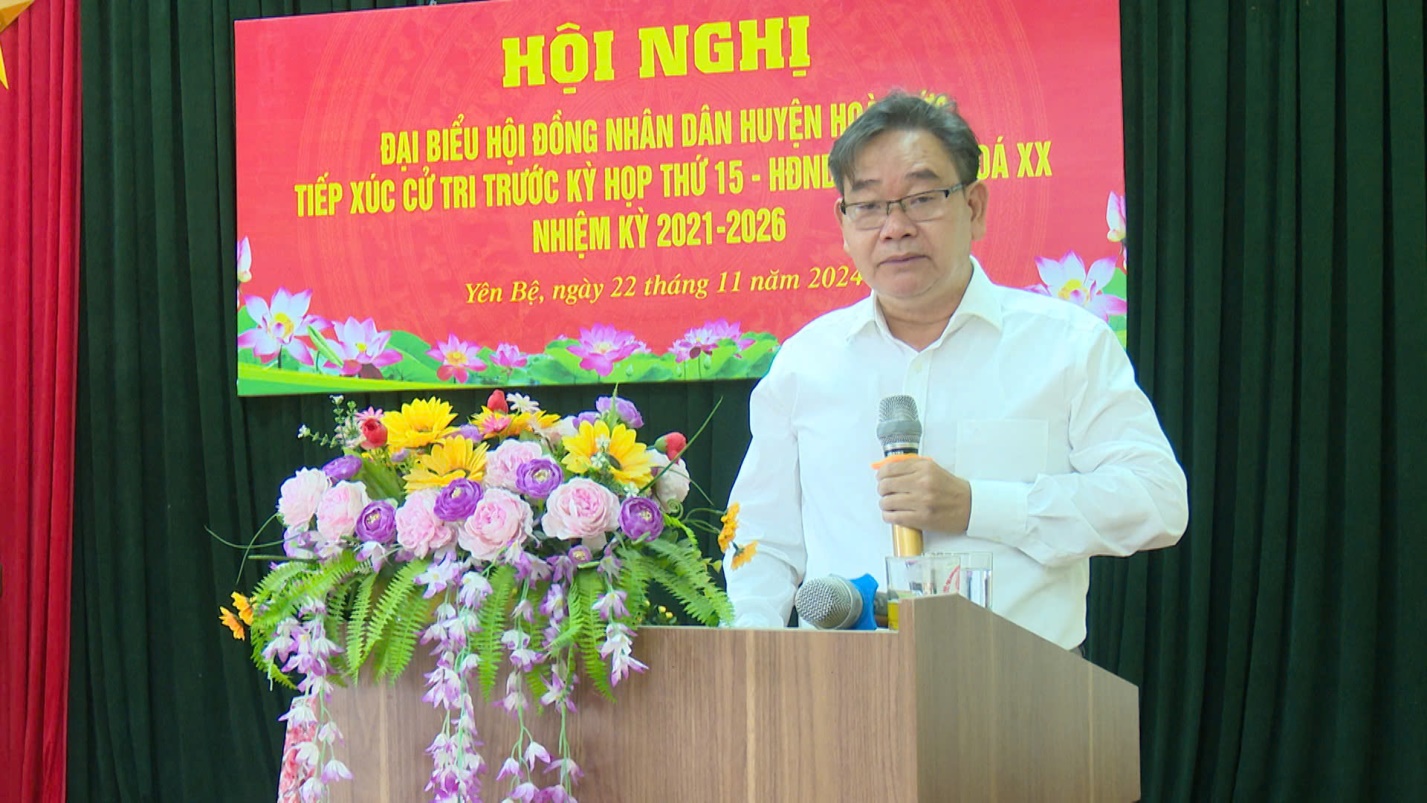 Chùm tin: Các tổ Đại biểu HĐND huyện tiếp xúc cử tri tại các xã, thị trấn trước kỳ họp thứ 15 HĐND huyện- Ảnh 37.
