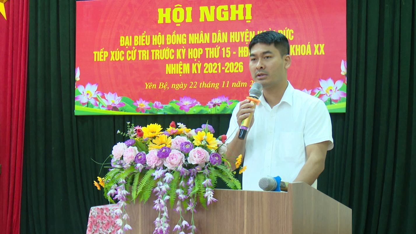 Chùm tin: Các tổ Đại biểu HĐND huyện tiếp xúc cử tri tại các xã, thị trấn trước kỳ họp thứ 15 HĐND huyện- Ảnh 39.