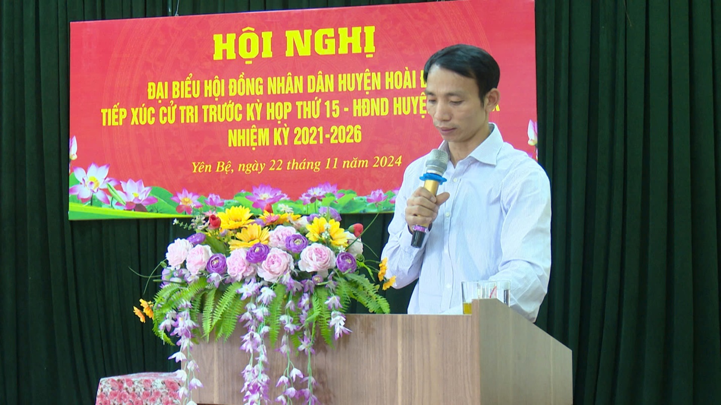 Chùm tin: Các tổ Đại biểu HĐND huyện tiếp xúc cử tri tại các xã, thị trấn trước kỳ họp thứ 15 HĐND huyện- Ảnh 40.