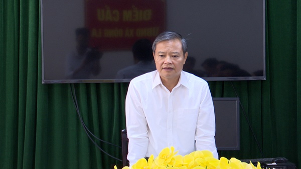 Đoàn giám sát HĐND huyện tổ chức giám sát kết quả thực hiện nhiệm vụ kinh tế xã hội, quốc phòng an ninh năm 2024; phương hướng nhiệm vụ năm 2025 tại xã Đông La- Ảnh 5.
