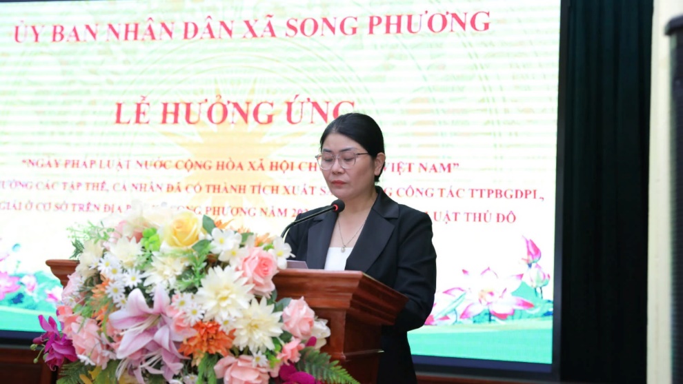 Song Phương tổ chức Lễ hưởng ứng “Ngày pháp luật nước Cộng hoà xã hội Chủ nghĩa Việt Nam”- Ảnh 2.