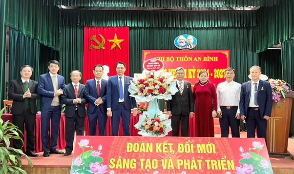 Đảng ủy xã An Khánh chỉ đạo chi bộ thôn An Bình đại hội điểm nhiệm kỳ 2024 - 2027- Ảnh 2.