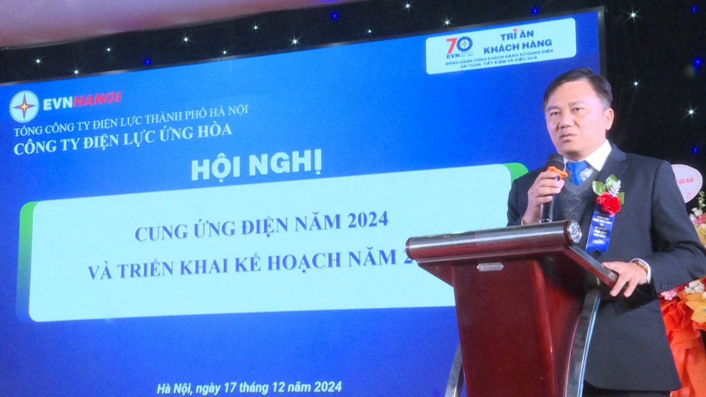 Công ty Điện lực Ứng Hoà tri ân khách hàng và triển khai kế hoạch cung ứng điện năm 2025- Ảnh 1.