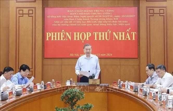 🌈❤️ TINH GỌN BỘ MÁY LÀ MỘT CUỘC CÁCH MẠNG ĐỂ ĐẤT NƯỚC VƯƠN MÌNH PHÁT TRIỂN- Ảnh 1.