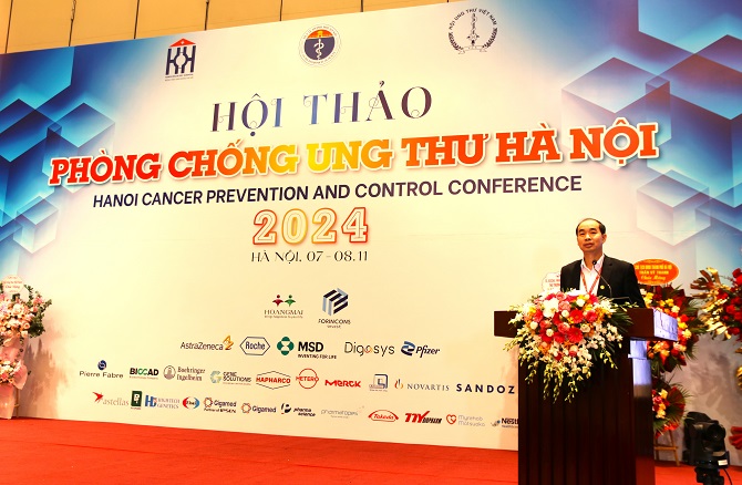 Hội thảo "Phòng chống ung thư Hà Nội năm 2024": Chung tay giảm thiểu gánh nặng bệnh ung thư- Ảnh 2.
