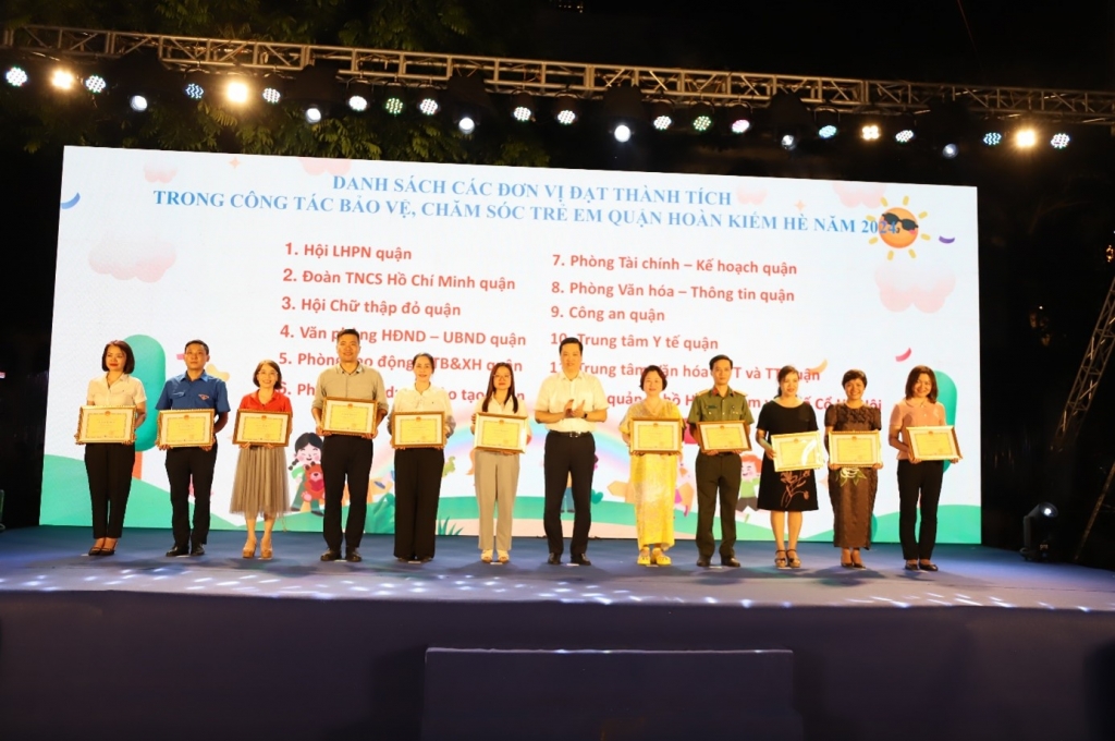 Tổng kết hoạt động hè và Tháng hành động vì trẻ em quận Hoàn Kiếm năm 2024- Ảnh 4.
