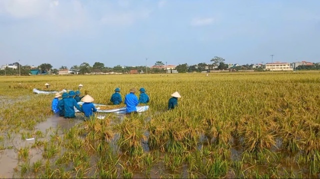 Lực lượng vũ trang kề vai, sát cánh cùng nhân dân vượt khó- Ảnh 2.