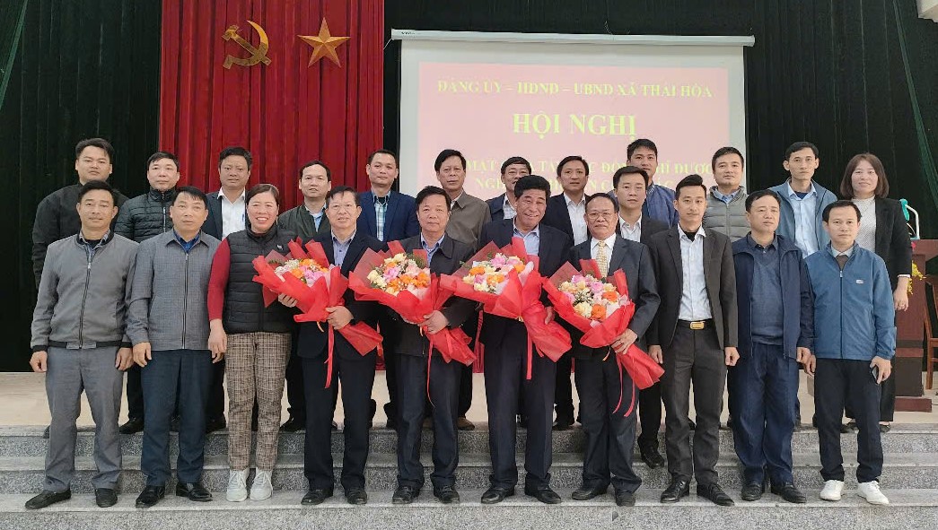 Thái Hòa: Ra mắt chính quyền xã mới và sẵn sàng vận hành- Ảnh 4.