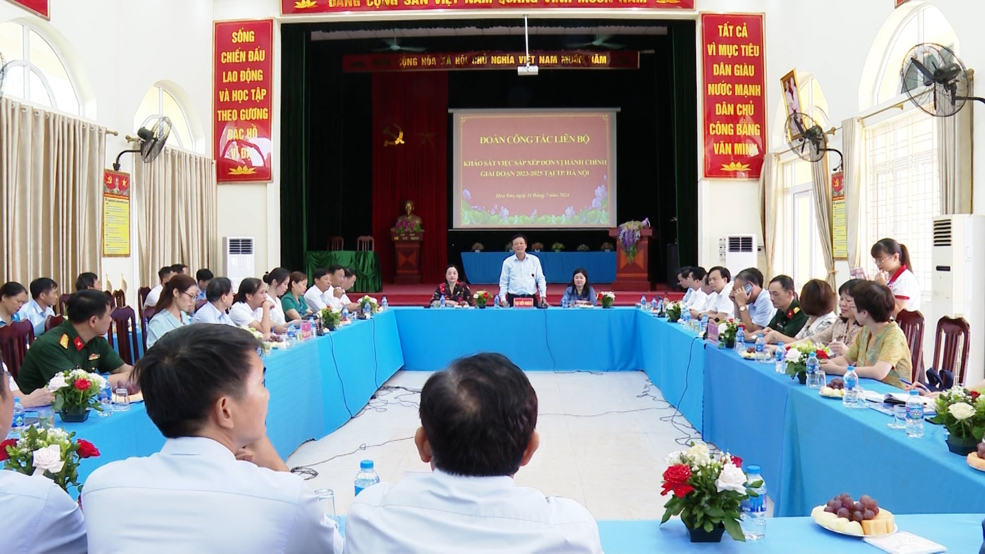 Ứng Hoà: Các đơn vị hành chính mới chính thức đi vào hoạt động từ ngày 01/01/2025- Ảnh 1.