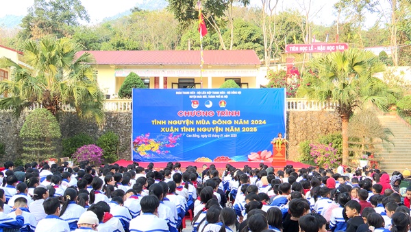 Tình nguyện mùa đông năm 2024, xuân tình nguyện năm 2025- Ảnh 1.