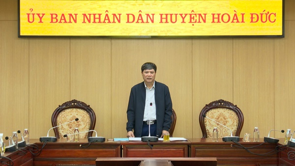 UBND huyện triển khai Quyết định thực hiện quy trình nội bộ giải quyết thủ tục hành chính lĩnh vực đất đai và Nghị quyết áp dụng biện pháp yêu cầu ngừng cung cấp dịch vụ điện, nước- Ảnh 8.
