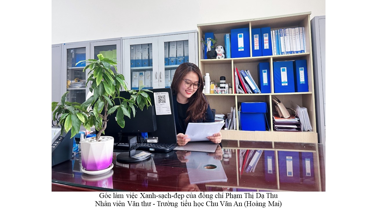 Tấm gương “Người tốt – Việc tốt” Cô Văn thư cần mẫn, giàu lòng nhân ái- Ảnh 1.